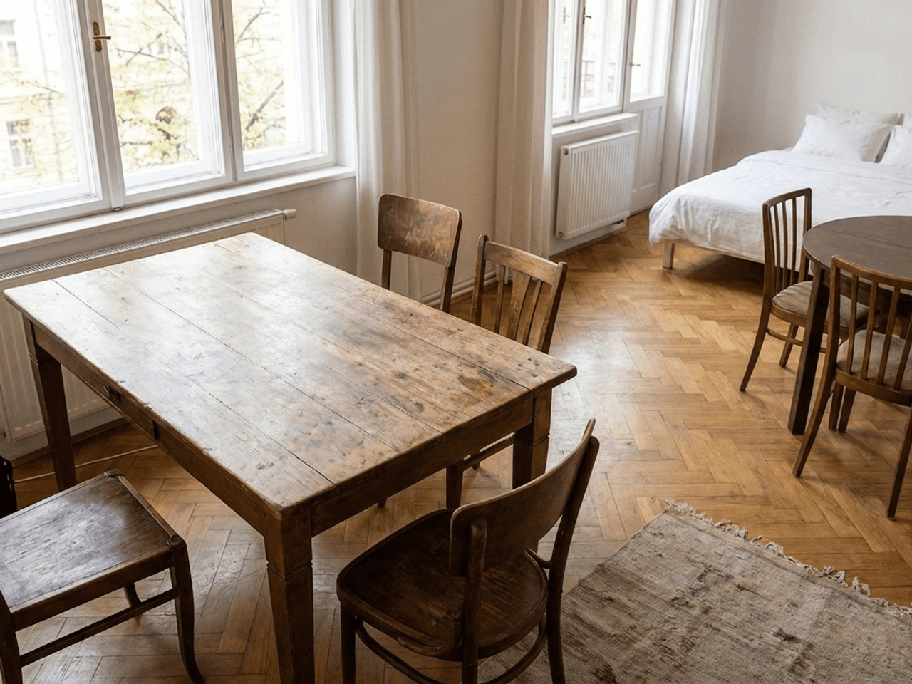 Photo d'annonce immobilière retravaillée par l'IA — après