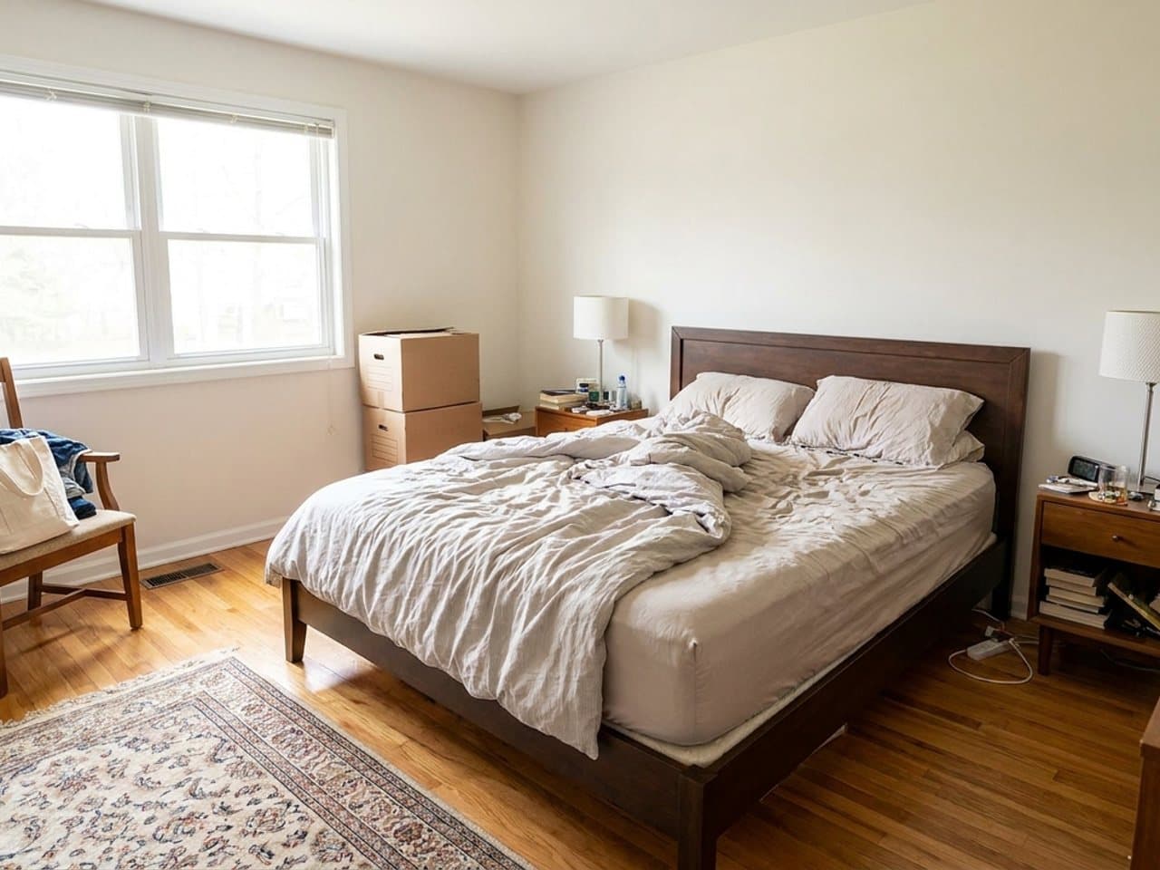 Photo d'annonce immobilière retravaillée par l'IA — avant